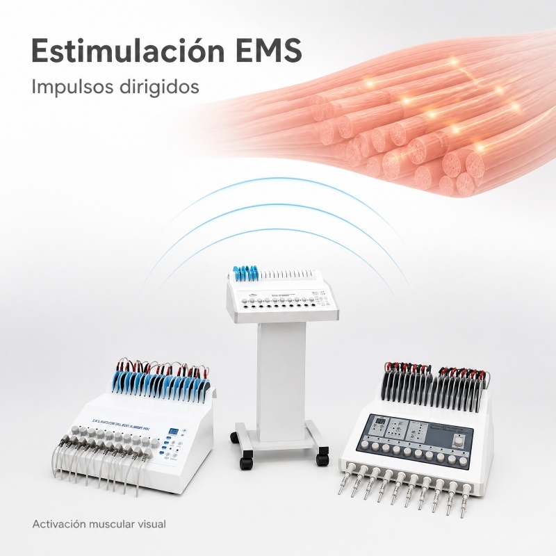 Catálogo de electro estimulador muscular