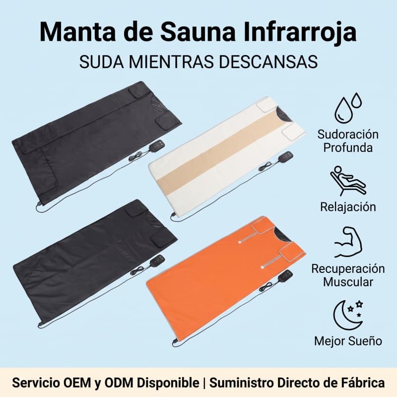 Manta sauna infrarroja: beneficios, uso y cuidado
